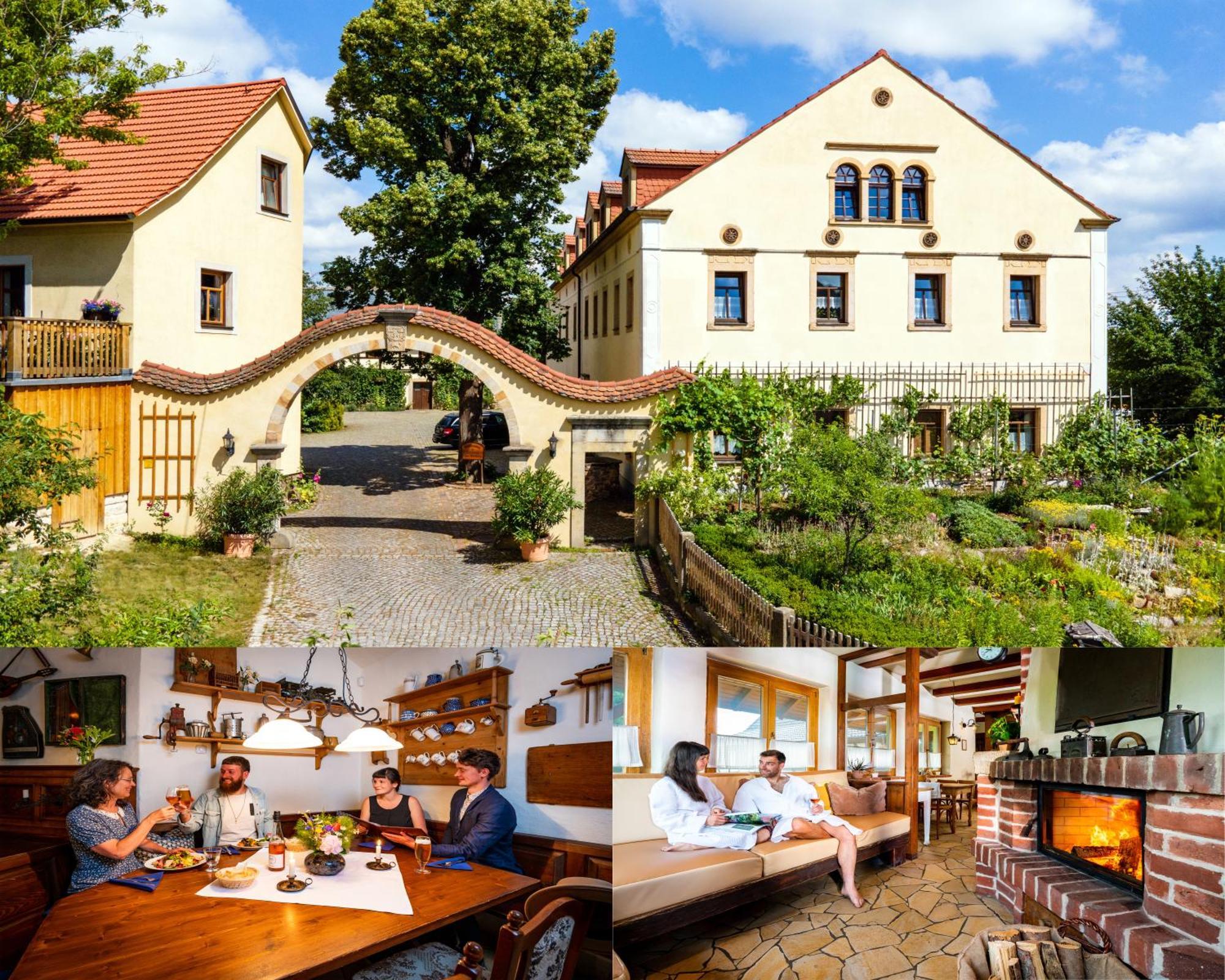 Landhotel Gut Wildberg Meißen Eksteriør bilde